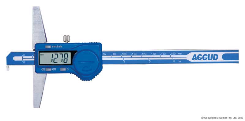 150mm Digital Hook Depth Caliper